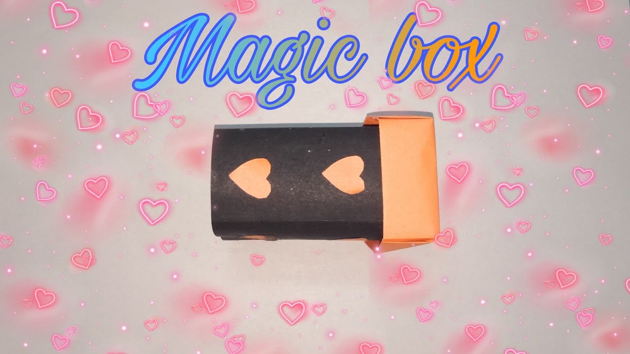 DIY- Surprise magic box for birthday gift tutorial | Simple box making ...