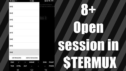 [Simple Tutorial] How To Add Some Session In Termux