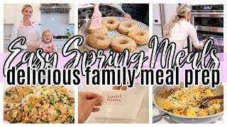 *New* Delicious Spring Recipes Family Meal Prep & Cook With Me Tiffani Beaston Weekly Dinners 2023