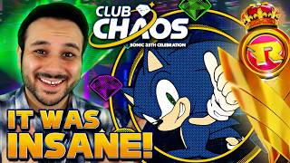 The Sonic Racing: CrossWorlds Championship & Club Chaos was AMAZING!