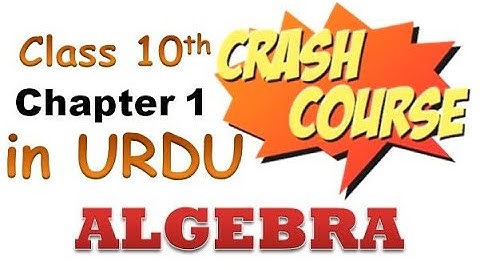 Crash Course || Chapter 1 || Class 10th Algebra || Complete Revision in 1 Hour ||