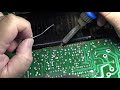 Technics SA310 receiver repair the conclusion