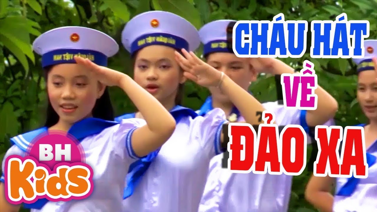 Cháu Hát Về Đảo Xa ♫ Nhạc Thiếu Nhi Vui Nhộn