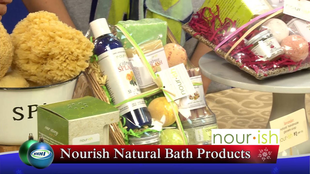 Holiday Shopping Showcase 2013 NOURISH NATURAL BATH PRODUCTS YouTube