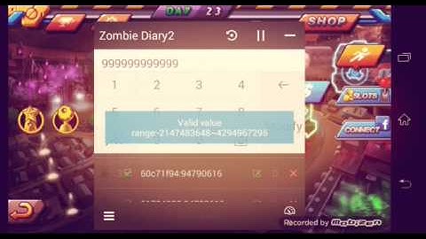 Zombie Diary 2:Evolution Hack|Using Game Hacker
