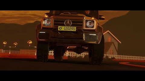 Blender 2.93 EEVEE | Mercedes Benz_G-class, 3D Animation