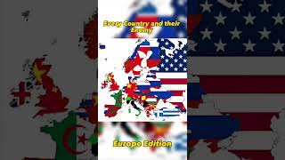 Countries that hate eachother ? (European edition) history country geography europe shorts fyp