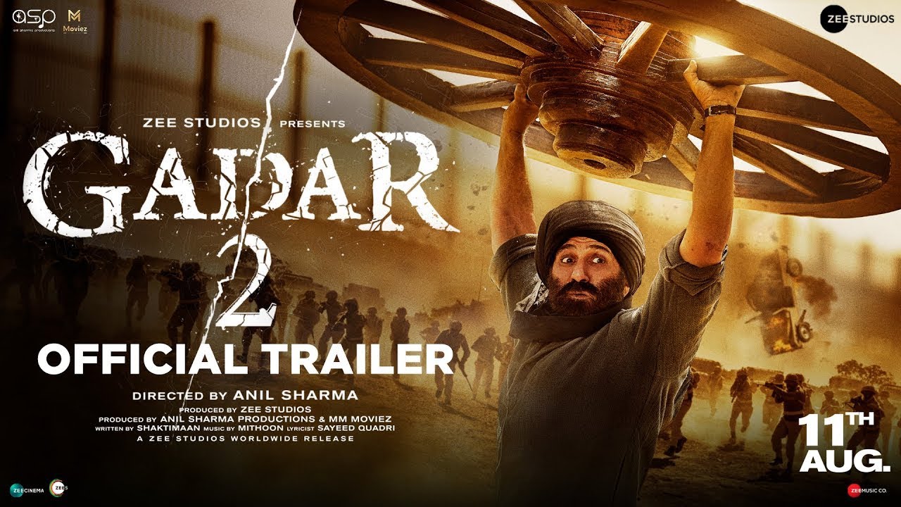 ⁣#Gadar2 Official Trailer | 11th August | Sunny Deol | Ameesha Patel | Anil Sharma | Zee Studios