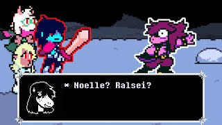 Vs Susie WEIRD ROUTE Fight (Weird + Mercy Routes) | Deltarune Weird Route Fanmade Fight