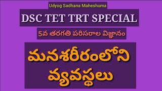 మనశరీరంలోనివ్యవస్థలు|5class|EVS|manasareeram|vyastalu|systems|AP,TS,DSC,TET,TRT,APPSC,grp2,Aso,si,pc