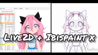Speedpaint and Live2D model results!