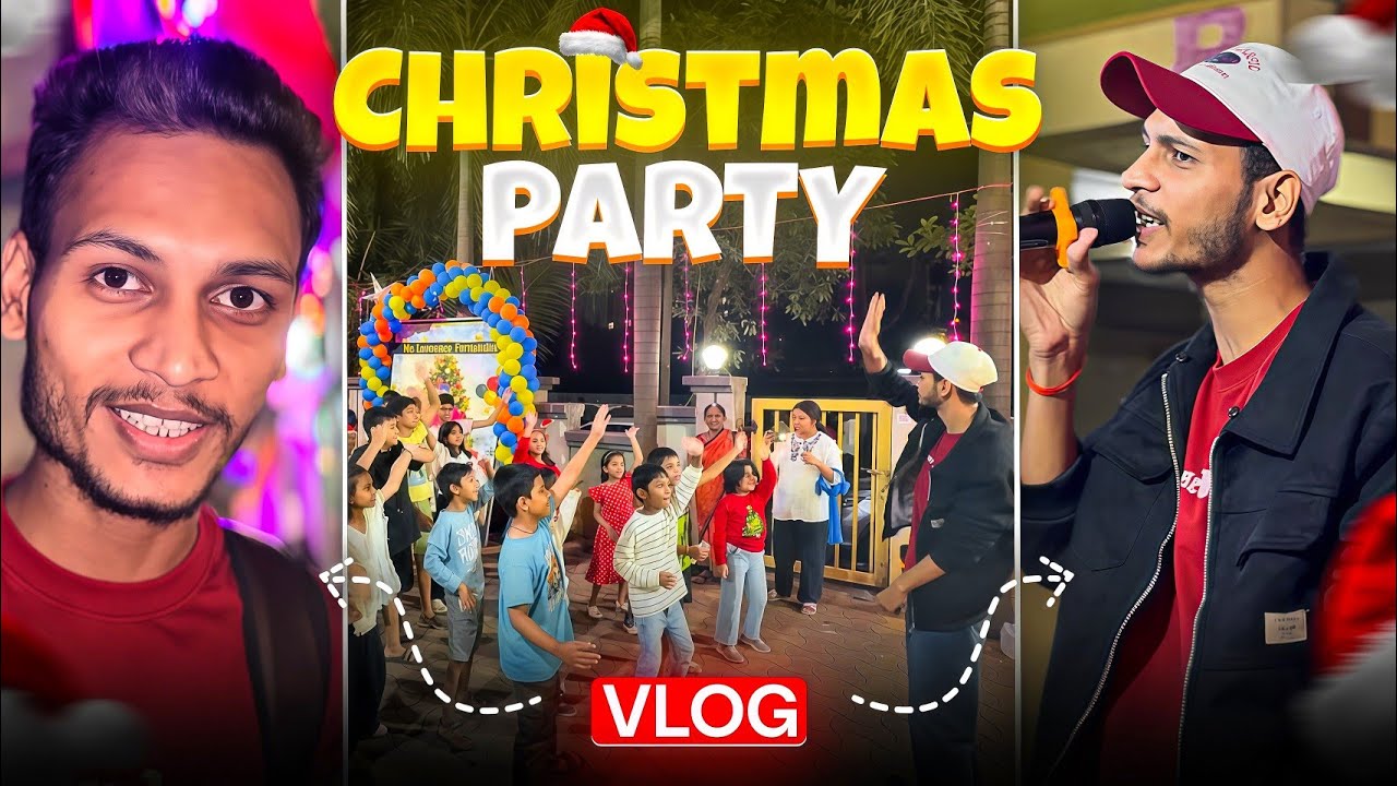 🎄Unlimited FUN | Christmas Party 2025 🥳- Anchor Shubham 