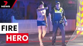 Aussie Captain Underpants House Fire Hero Tackles Parkside Blaze 7 News Australia