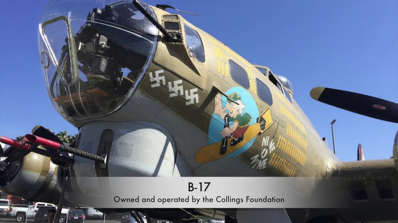 Collins Foundation B-17 Bomber Ride. - YouTube