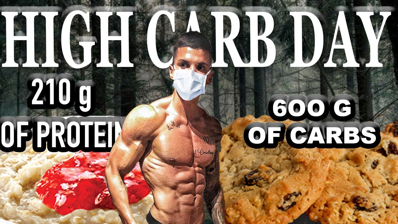 HIGH CARB DAY ON A CARB CYCLING DIET TO LOSE FAT! YouTube