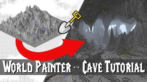 World Painter TUTORIAL - Create EPIC Minecraft Caves!