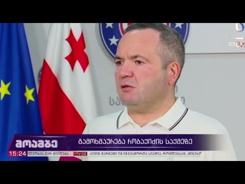 გამოხმაურებები რობაქიძის საქმეზე