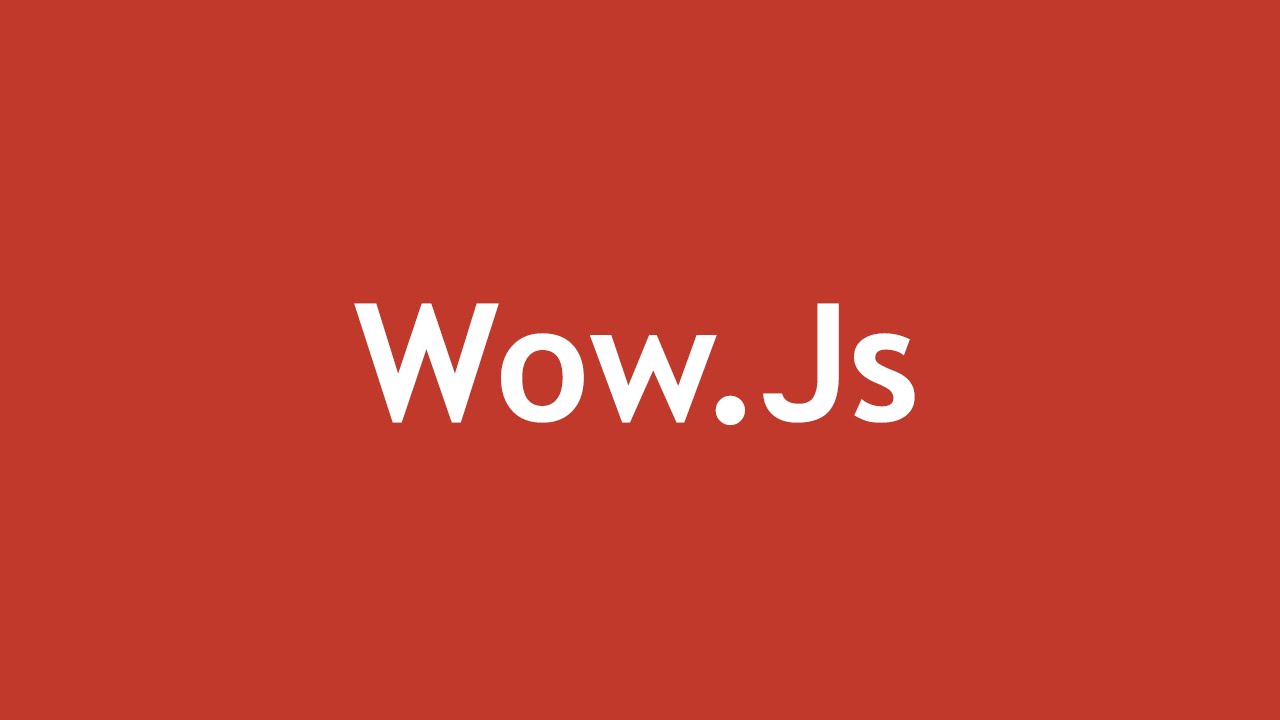 ⁣[ Twitter Bootstrap 3 In Arabic ] #47 - Using WOW Js