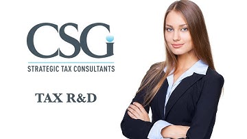 R&D Tax Credit - Qualify For A R&D Tax Credit