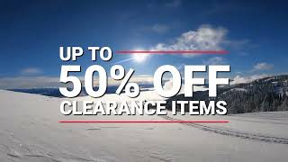Winter Clearance Sale - Up To 50 OFF Gear & Apparel