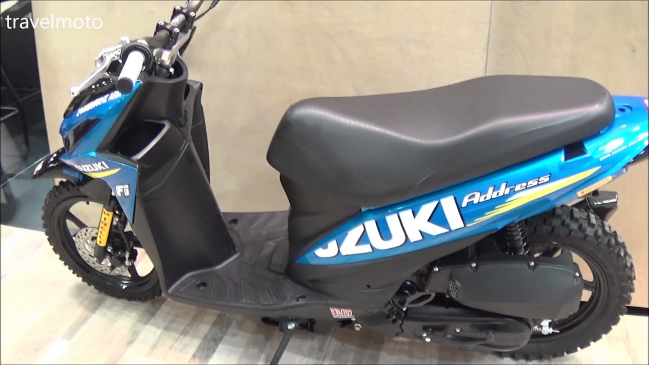 Suzuki Address Scooter Off Road Custom Youtube