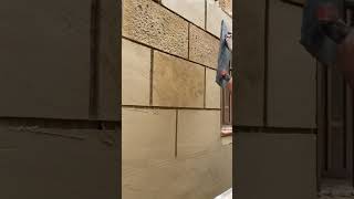 Piedra artificial hecha con moldes, fácil y rápido