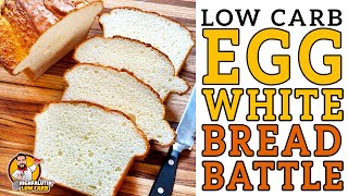 Keto EGG WHITE BREAD Battle  The BEST Protein Sparing Bread Recipe