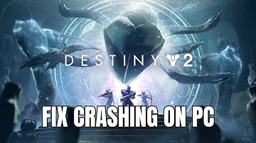 How To Fix Destiny 2 Crashing, Crash to Desktop or Crashing at Startup Error On PC | #destiny2