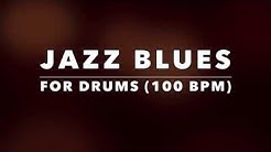 Jazz Blues Backing Track for Drummers (No Drums)  - Durasi: 10:42. 