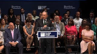 Mike Bloomberg Shares Advice With Small Business Owners