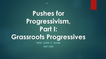10-Pushes for Progressivism, Part I