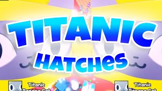 Top 5 TITANIC hatches pet simulator 99