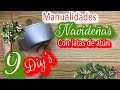 TOP 9 Ideas NAVIDEÑAS para REGALAR o VENDER / ideas navideñas con Latas de atún /Christmas crafts