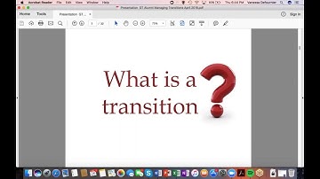Successfully Managing Transitions