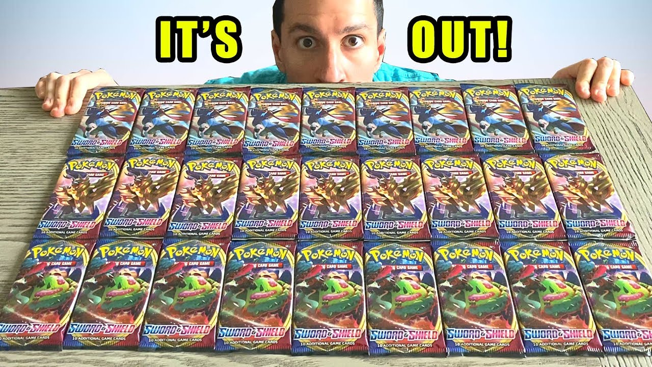 THE NEWEST POKEMON CARDS SET IS OFFICIALLY OUT Let s Open Sword And THE NEWEST POKEMON CARDS SET IS OFFICIALLY OUT Let s Open Sword And