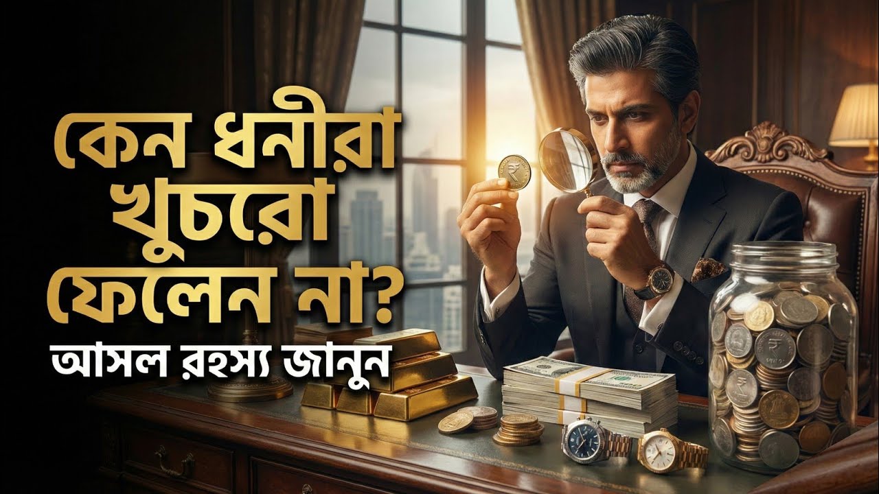 কেন ধনী ব্যক্তিরা খুচরো পয়সা ফেলেন না? | ধনী হওয়ার আসল রহস্য