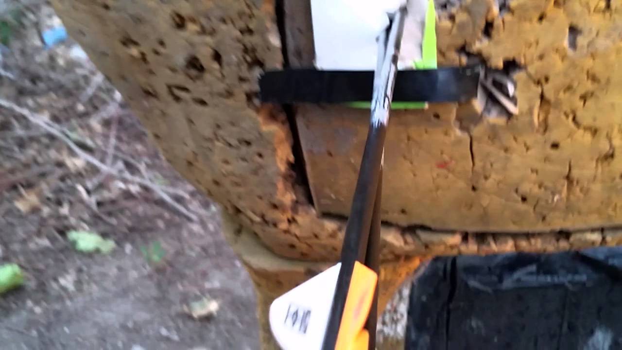 Toxic and Muzzy broadhead accuracy test part 2 YouTube