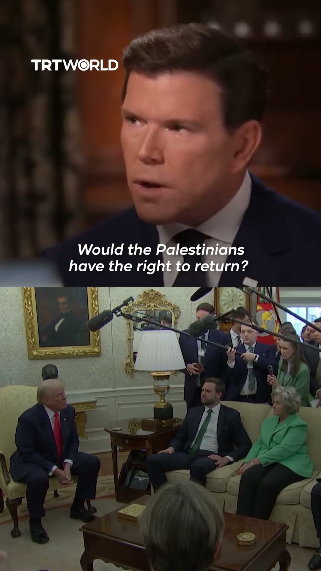 Trump seemingly backtracks from Gaza mass displacement plan