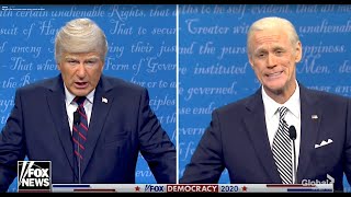 FULL Trump - Biden Debate SNL Parody Jim Carrey and Alec Baldwin Video Link