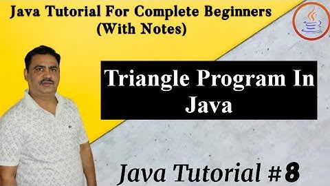 Java Program To Check Whether Triangle Will Be Formed Or Not || ICSE Computer || By Harvinder Singh
