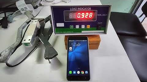 Bluetooth scale