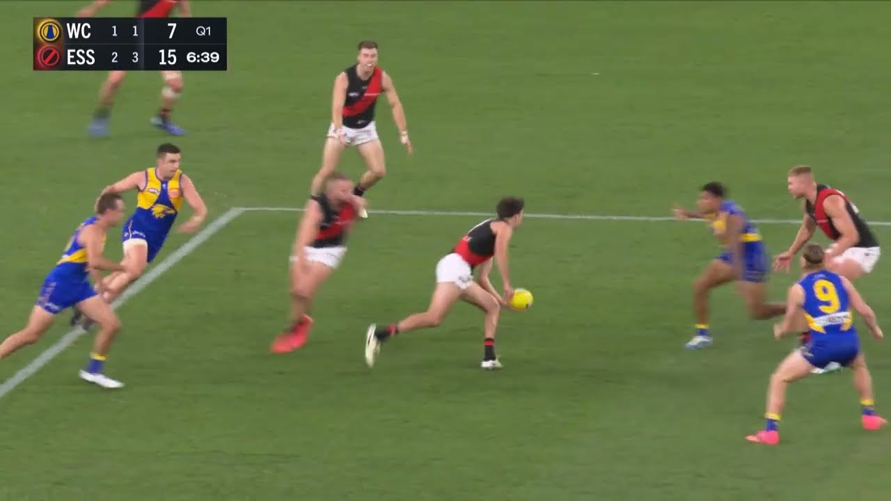 🔥ELITE🔥 Zach Merrett highlights vs West Coast | Rd 8 2024