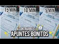 APUNTES A CONTRARRELOJ! Reto de la velocidad APUNTES BONITOS - DanielaGmr ♥