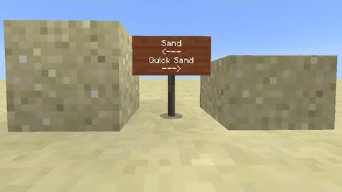 minecraft pocket edition Quicksand addon