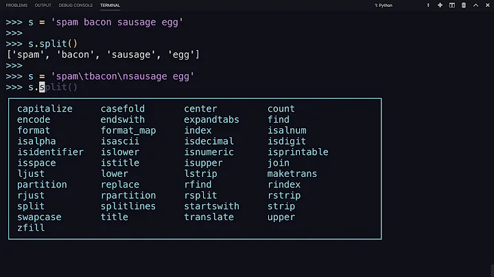 Converting Between Strings and Lists in Python