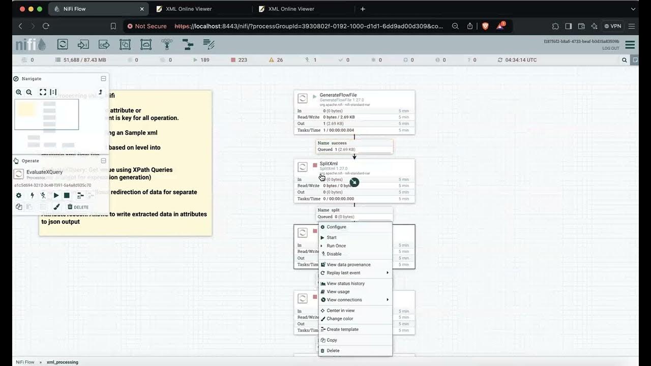 XML Processing Using Apache NiFi - Step-by-Step Tutorial - YouTube