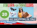 Italian Speaking Practice: Shopping for Cloths (PART 1)