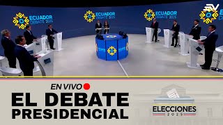 Thumbnail for DEBATE PRESIDENCIAL 2025 #ENVIVO🔴| #Elecciones2025 🗳️ | Ecuavisa