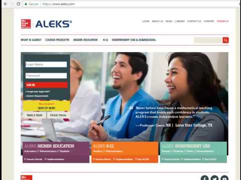 For Students: How to Register for an ALEKS Class