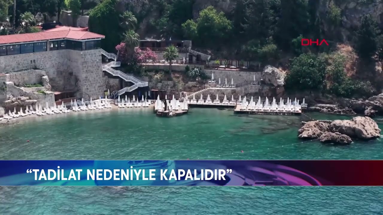 ANTALYA’DA ŞEZLONG ÜCRETİ TEPKİ ÇEKTİ